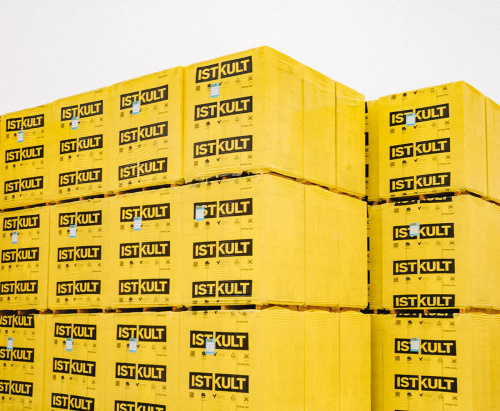 Газосиликатные U-блоки (П-блоки) Istkult 500х250х200, D500
