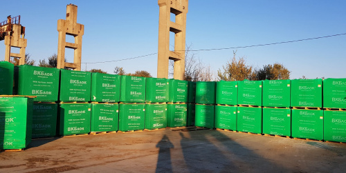 Газосиликатные U-блоки (П-блоки) ВКБлок 500х300х250, D500