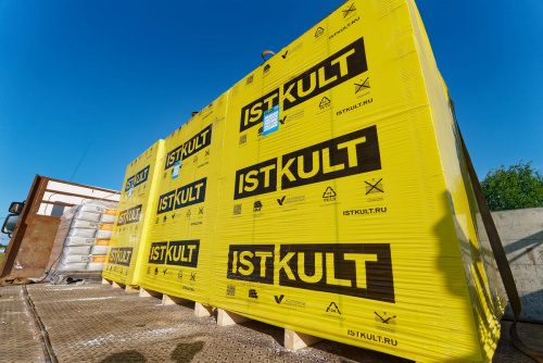 Газосиликатные U-блоки (П-блоки) Istkult 500х250х200, D500